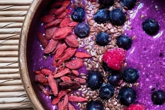 奇亞籽水果燕麥粥(Chia Oat Pitaya Super-Bowl)