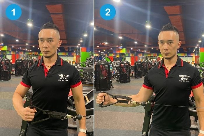 旋轉肌群Cable肩膀外旋訓練