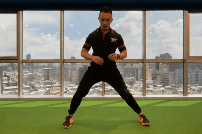 左右蹲腳