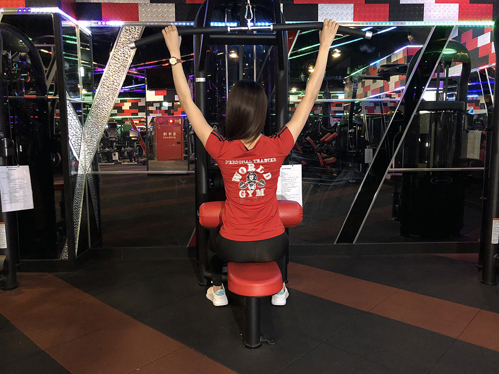 3. 滑輪機下拉