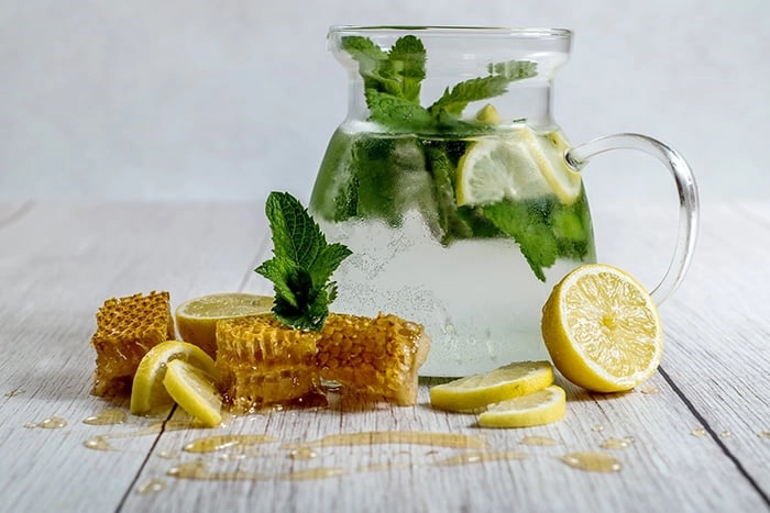 檸檬水加蜂蜜