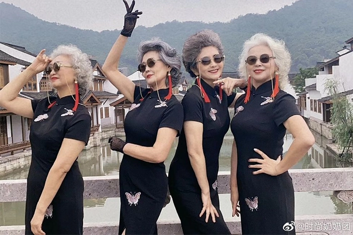 熱愛生活的時尚奶奶們