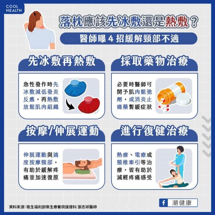 落枕的治療方法