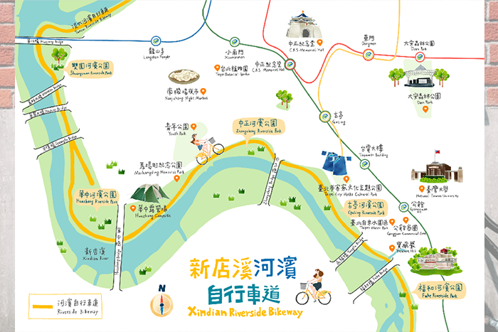 新店溪濱自行車道